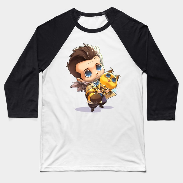 Lil Cas and Beeline Baseball T-Shirt by GioGui